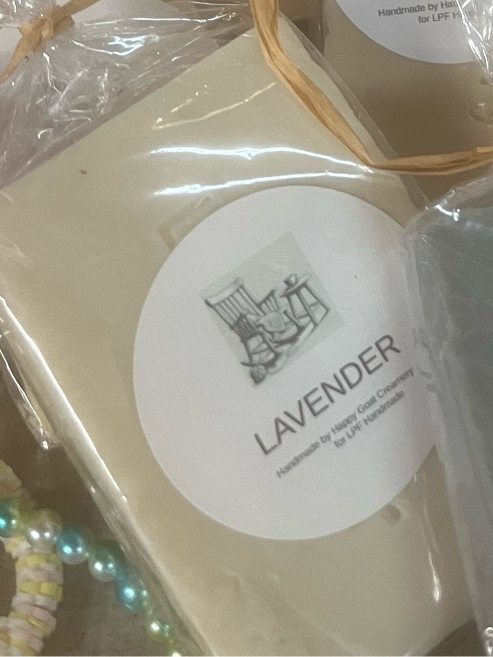 Handmade Lavender Goat Milk Soap - Natural Bath Bar